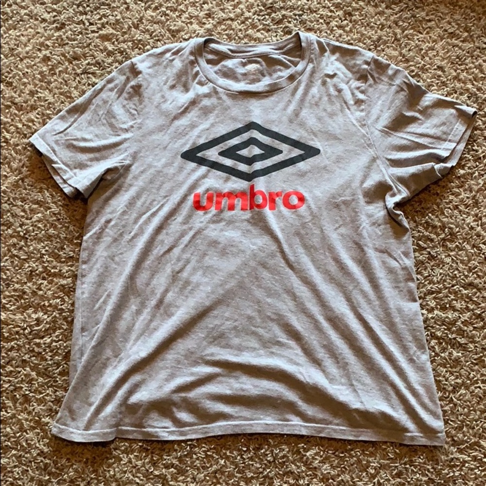 Grey Umbro t shirt